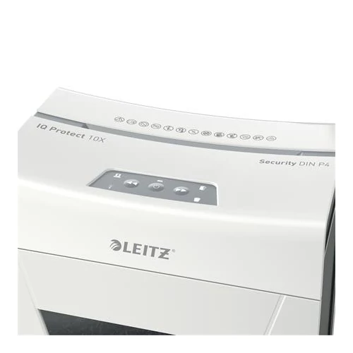 Iratmegsemmisítő, konfetti, 10 lap, LEITZ 