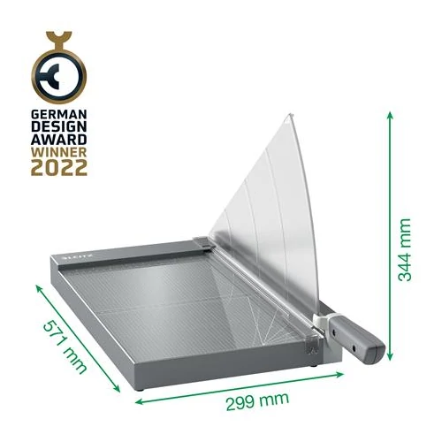 Vágógép, karos, A4+, 25 lap, LEITZ 