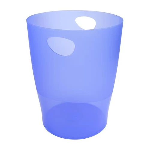 Papírkosár, 15 l, PP, EXACOMPTA "Linicolor", jégkék