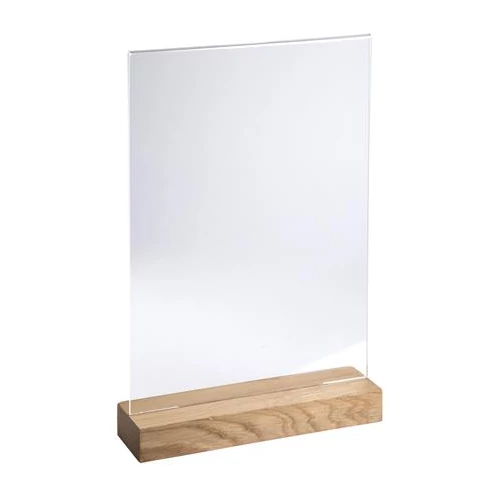 Laptartó, álló, A4, EXACOMPTA, áttetsző