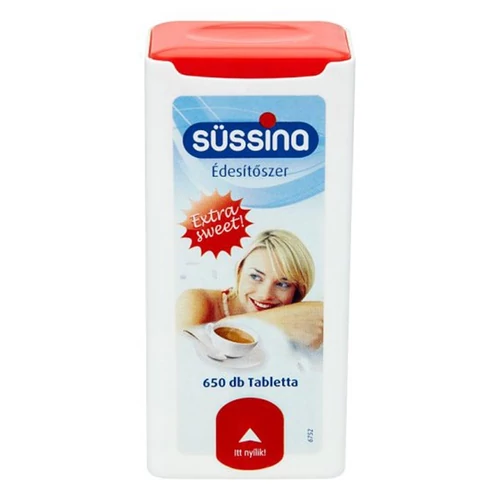 Édesítőtabletta, 650 db, SÜSSINA