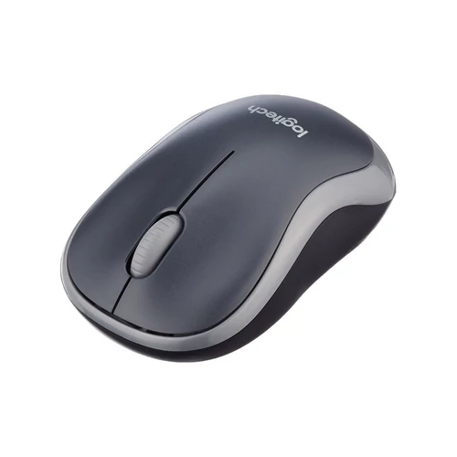 Logitech M185 vezeték nélküli szürke notebook egér