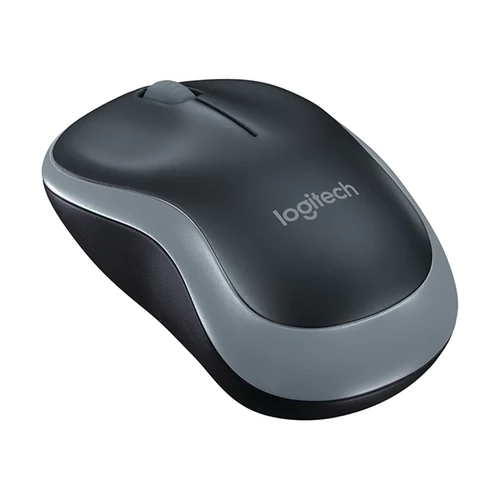 Logitech M185 vezeték nélküli szürke notebook egér