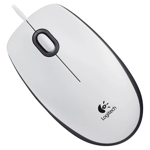 Logitech M100 optikai egér USB fehér