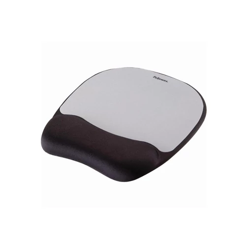Fellowes 9175801 Memory Foam habtöltésű csuklótámaszos szürke egérpad