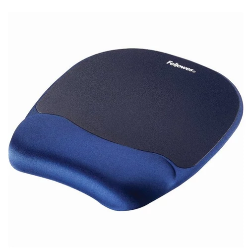 Fellowes 9172801 Memory Foam habtöltésű csuklótámaszos zafírkék egérpad
