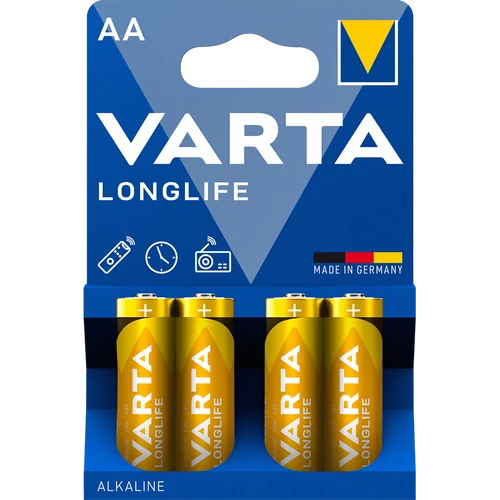 Elem, AA ceruza, 4 db, VARTA "Longlife"