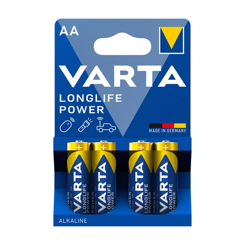Elem, AA ceruza, 4 db, VARTA "Longlife Power"