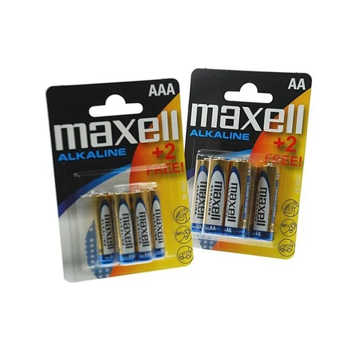 Maxell AA Alkáli Elem 4+2db/csomag