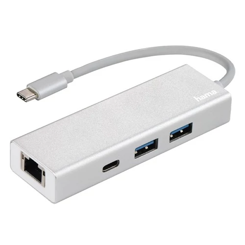 Hama 200108 FIC USB 3.2 GEN1 TYPE-C HUB+LAN