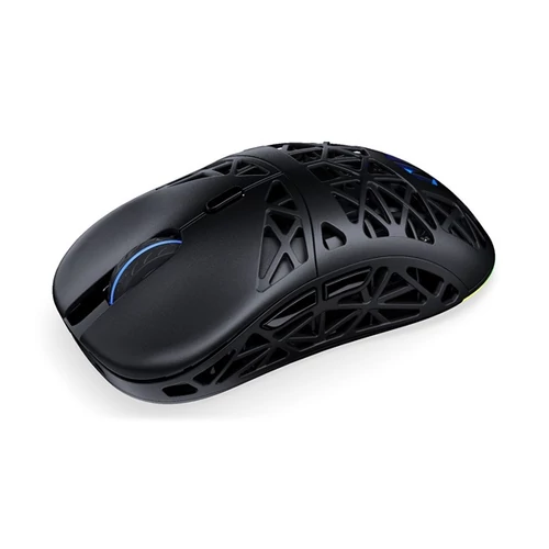 Endorfy Wireless Egér - LIV Plus (Honeycomb, 26 000 DPI, ARGB, PixArt PAW3395, optikai, fekete) + dokkoló