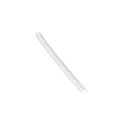 Spirál, fém, 3:1, 14mm, 101-120lap, FELLOWES, fehér, 100db/doboz
