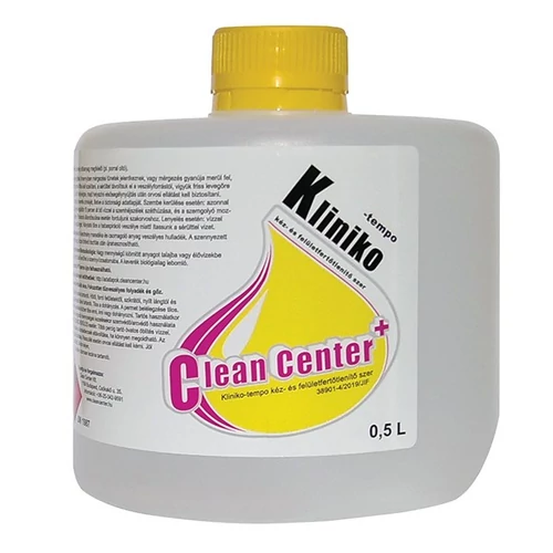 Kéz- és bőrfertőtlenítő 500ml., pumpás flakonban Kliniko Tempo