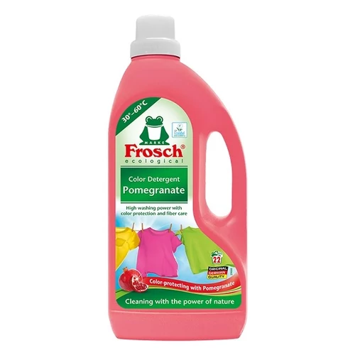 Folyékony mosószer, 1,5 l, FROSCH, gránátalma
