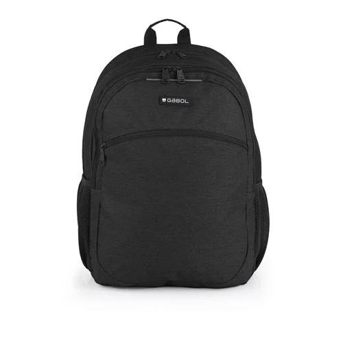 Hátizsák, iskolatáska, notebook tartóval, cipzáras, GABOL 