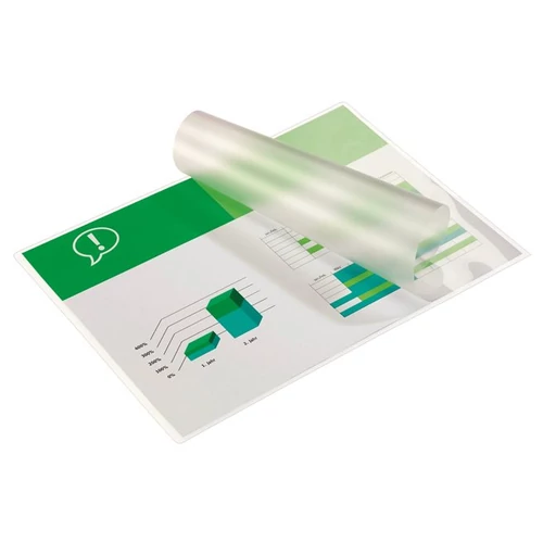 Meleglamináló fólia, 125mikron, A3, fényes, GBC, 100db/cs
