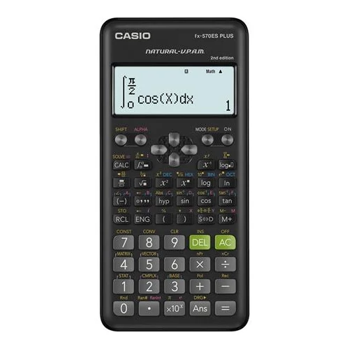 Számológép, tudományos, 417 funkció, CASIO 
