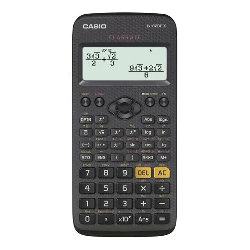 Számológép, tudományos, 379 funkció, CASIO 