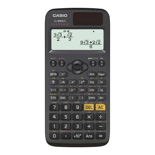 Számológép, tudományos, 379 funkció, CASIO 