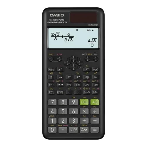Számológép tudományos 252 funkciós Casio FX 85ES Plus fekete