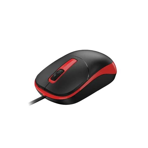 Egér, vezetékes, optikai, normál méret, USB, GENIUS 