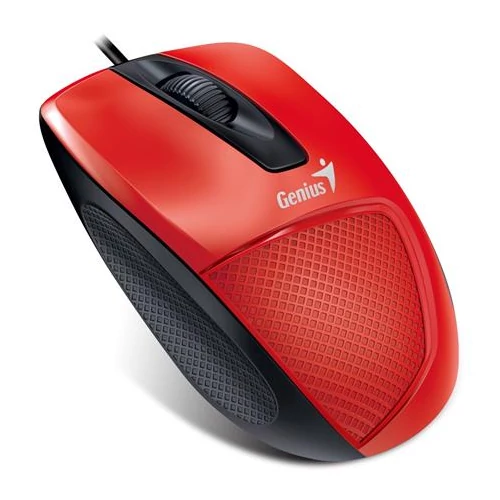 Genius DX-150x USB piros-fekete egér