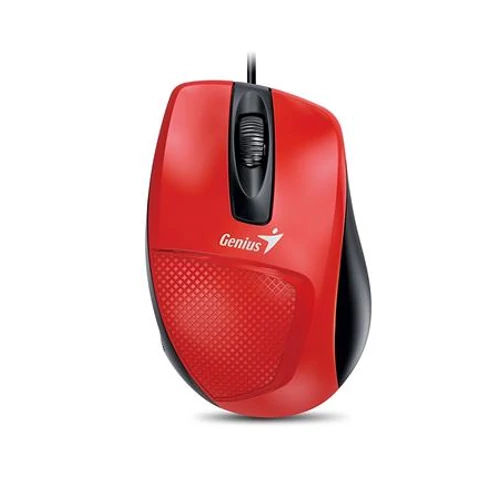 Genius DX-150x USB piros-fekete egér