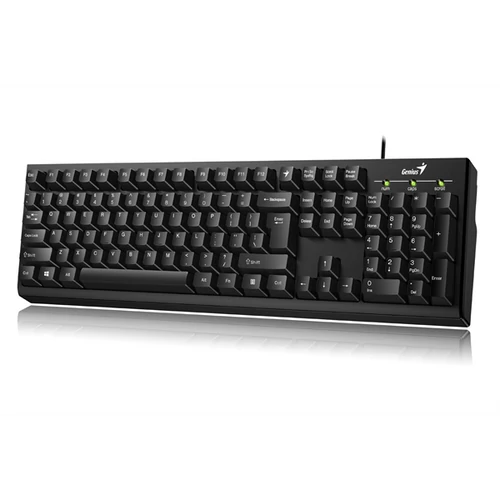 Genius KB-100 HUN USB fekete Smart billentyűzet