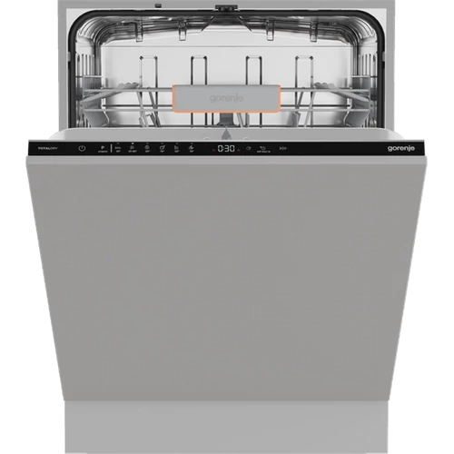 Gorenje GV642C65 programok száma: 6, beépíthető, 14 terítékes mosogatógép