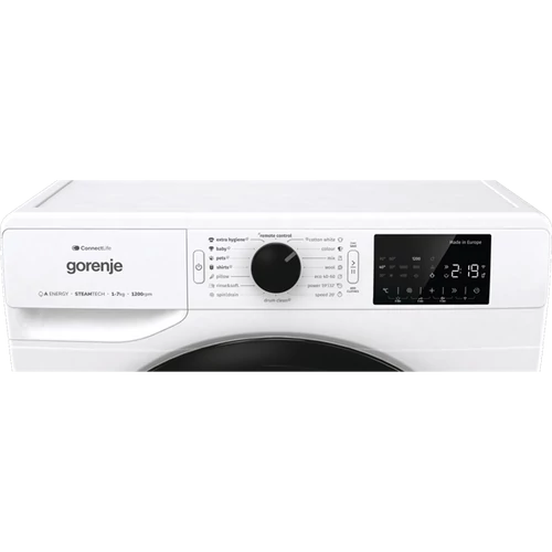 Gorenje WPNEI72A1SWIFI fehér, elöltöltős, max.1200ford., 7 kg, mosógép