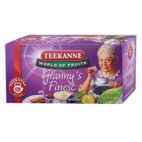 Teekanne 20x2,5 g Granny`s Finest szilvás-fahéjas tea
