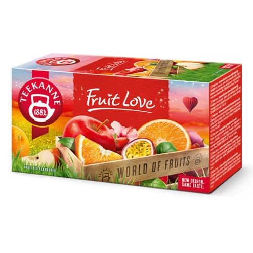 Teekanne 20x2,25 g Fruit Love tea