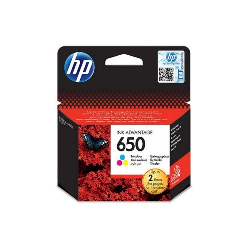 HP CZ102AE No.650 színes tintapatron (eredeti)