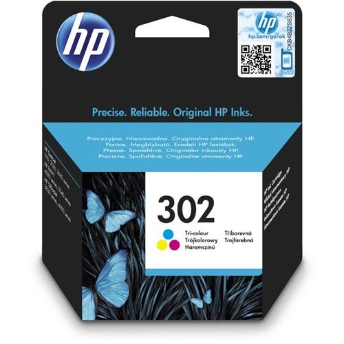 HP F6U65AE No.302 színes tintapatron (eredeti)