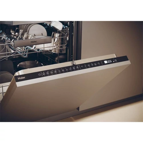 Haier XS 6B1M3PB programok száma: 10, beépíthető, 16 terítékes mosogatógép