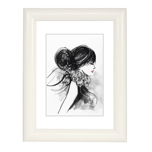 Hama 175636 "SOFIA" 10x15 cm fehér múanyag keret