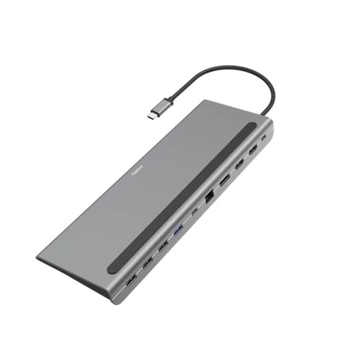 Hama USB 3.2 TYPE-C 10in1 Dokkoló Adapter