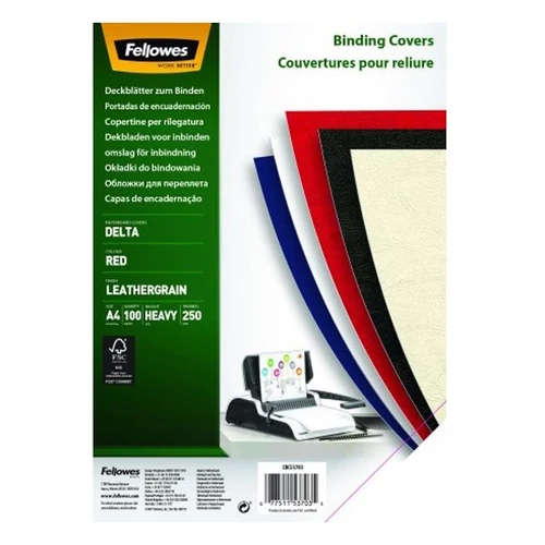 Hátlap, A4, 250 g, matt, FELLOWES 