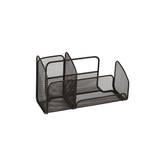 Asztali rendező, fémhálós, ALBA, fekete