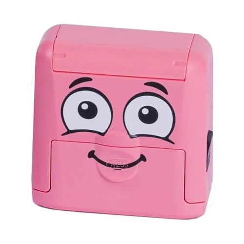 Textilbélyegző MARKY kirakós pink