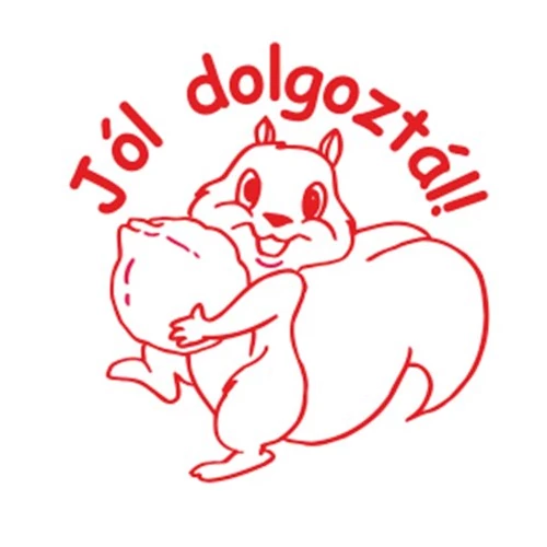 Bélyegző, motivációs, Jól dolgoztál!, COLOP 