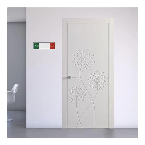 Információs tábla, 200x62 mm, ANTRA 