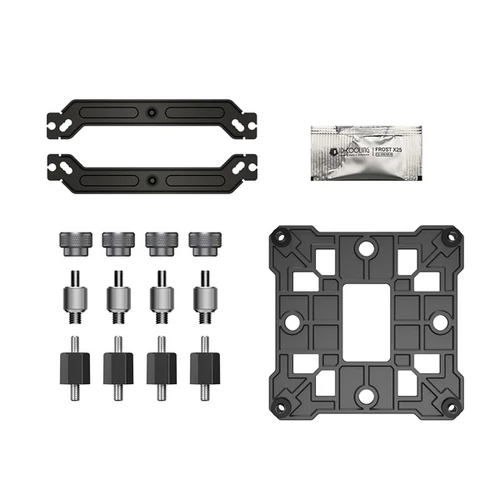 ID-Cooling CPU Cooler - SE-214-XT V2 BLACK (27,2dB; max. 98,54 m3/h; 4pin, 4 db heatpipe, 12cm, PWM)