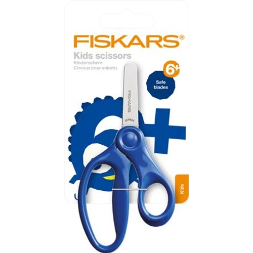Olló, iskolai, 13 cm, FISKARS, kék