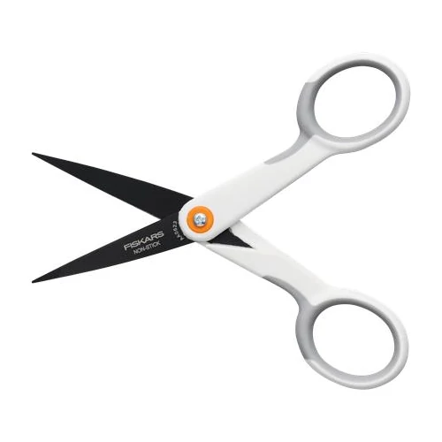 Olló, általános, tapadásmentes, 13 cm, FISKARS 