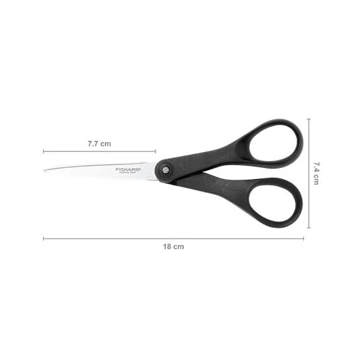 Olló, papírvágó, 18 cm, FISKARS 