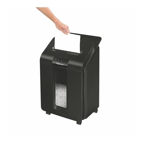 Iratmegsemmisítő, minikonfetti, 90 lap, FELLOWES 