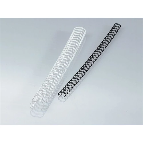 Spirál, fém, 3:1, 10mm, 51-80lap, FELLOWES, ezüst, 100db/doboz