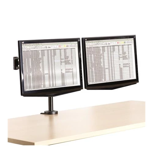 Monitortartó kar, kettő monitorhoz, FELLOWES 