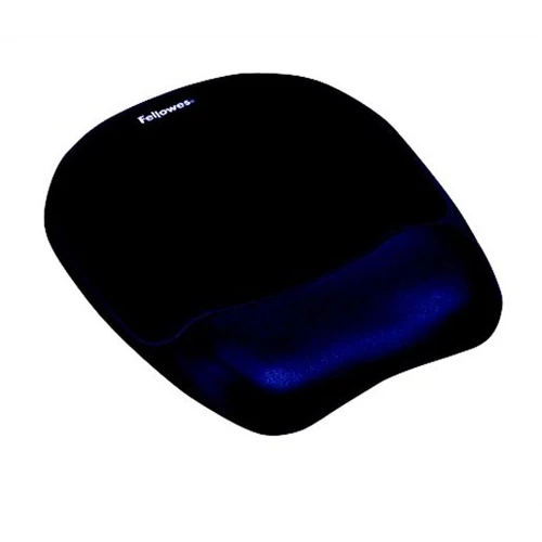 Fellowes 9172801 Memory Foam habtöltésű csuklótámaszos zafírkék egérpad